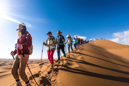 行见库布齐·创业训练营三日沙漠徒步团建